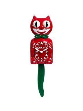 Classic Christmas Kit-Cat Klock Clock